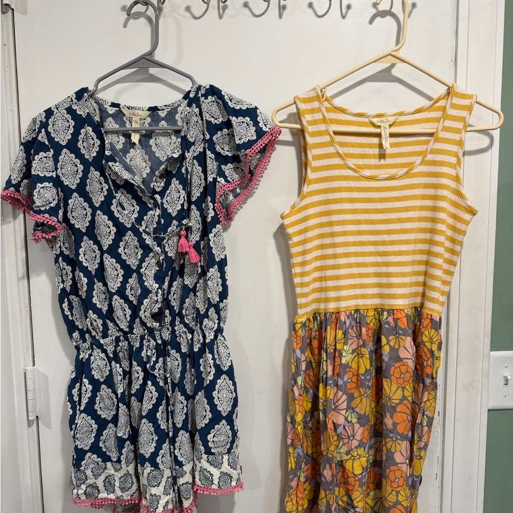 Matilda Jane Sleeveless Dress and Blue Romper (both included)